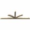 Ekena Millwork Richland Rough Sawn Timber Gable Bracket, Douglas Fir, 108"W x 36"H x 4"D x 4"F, 8/12 Pitch GBW108X36X0404RIC00RDF - alternate 5